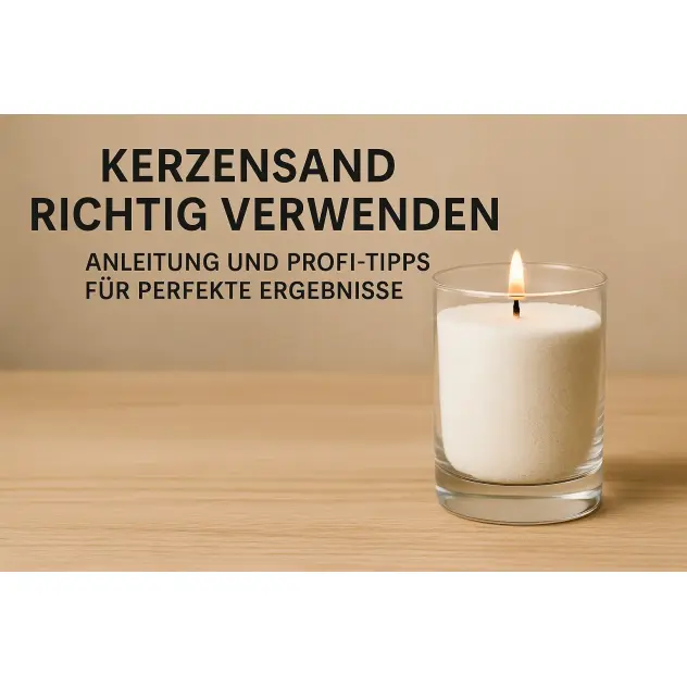 Kerzensand richtig verwenden: Anleitung und Profi-Tipps für perfekte Ergebnisse - Kerzensand richtig verwenden: Anleitung und Profi-Tipps für perfekte Ergebnisse