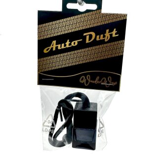 Autoduft Quadratisch schwarz-schwarz 8 ml