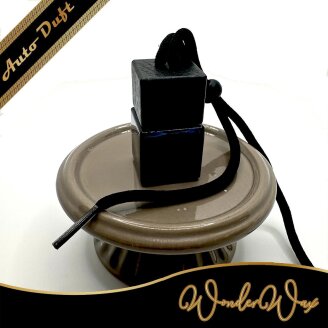 Autoduft Quadratisch schwarz-schwarz 8 ml