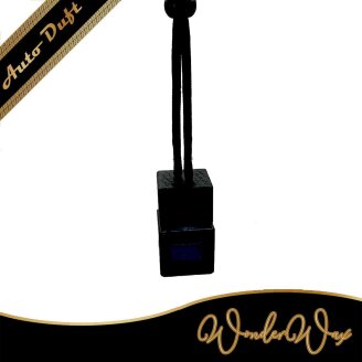 Autoduft Quadratisch schwarz-schwarz 8 ml