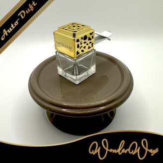 Autoduft Clip Quadrat mit Ornament 3 Farben 10 ml