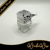 Autoduft Clip Quadrat mit Ornament 3 Farben 10 ml
