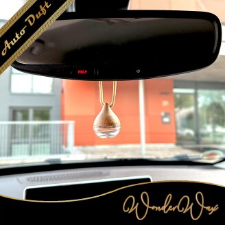 Autoduft Rund klar-hellbraun 6 ml