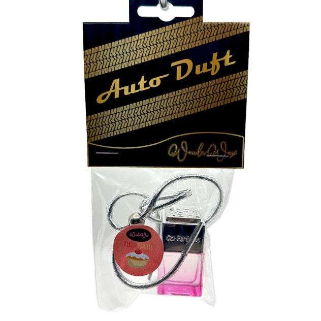Autoduft Quadratisch pink-gold 8 ml