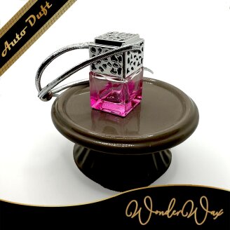 Autoduft Quadratisch pink-gold 8 ml