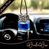 Autoduft Quadratisch blau-gold 8 ml
