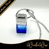 Autoduft Quadratisch blau-gold 8 ml