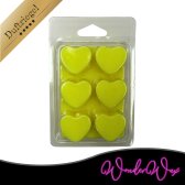 Neon Duftriegel 6 x Duftwachs Herzen