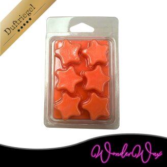 Neon Duftriegel 6 x Duftwachs Sterne