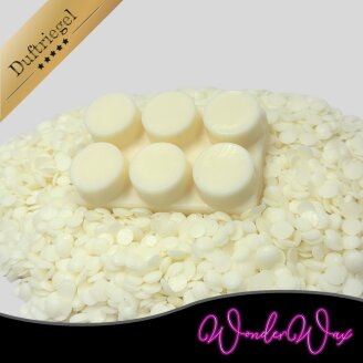 Duftriegel 6 x Duftwachs Kreise Weiß