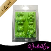 Neon Duftriegel 6 x Duftwachs Bären