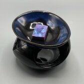 Duftlampe abstrakt dunkel gesprenkelt