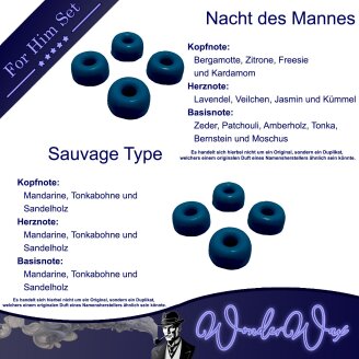 Duftprobenset For Him Duftwachs