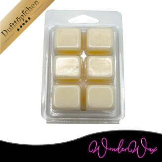 Duftriegel 6 x Duftwachs Würfel Weiß