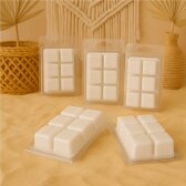 Duftriegel 6 x Duftwachs Würfel Weiß