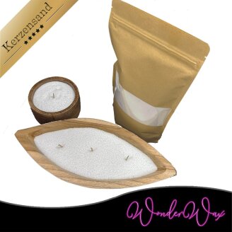 Pflanzlicher Kerzensand 500 g - 1 kg