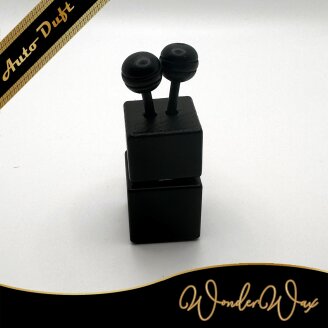 Autoduft Clip Quadrat Schwarz 8 ml