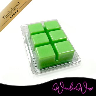 Neon Duftriegel 6 x Duftwachs Würfel Weiß