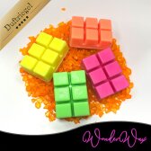 Neon Duftriegel 6 x Duftwachs Würfel Weiß