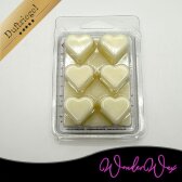 Parfume Duftriegel 6 x Duftwachs Herzen Weiß