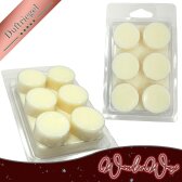 Christmas Duftriegel 6 x Duftwachs Kreise Weiß