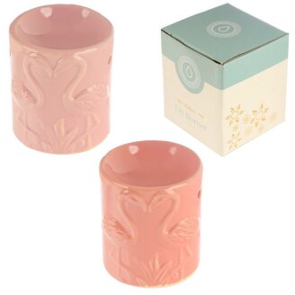Duftlampe Rosa Flamingos aus Keramik