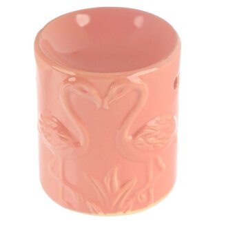 Duftlampe Rosa Flamingos aus Keramik