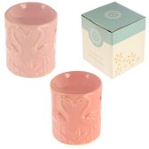 Duftlampe Rosa Flamingos aus Keramik