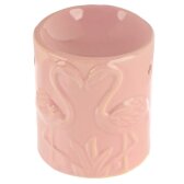 Duftlampe Rosa Flamingos aus Keramik