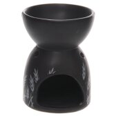 Duftlampe Gras Design Schwarz