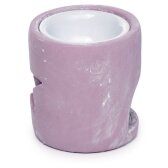 Duftlampe Rosa Stern aus Beton
