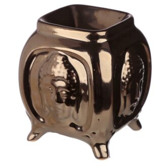 Duftlampe aufgeprägter Buddha aus Keramik