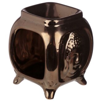 Duftlampe aufgeprägter Buddha aus Keramik