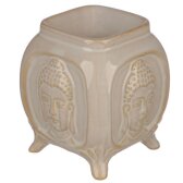 Duftlampe aufgeprägter Buddha aus Keramik