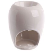 Duftlampe mit ausgestanzten Blumenblätter aus Keramik