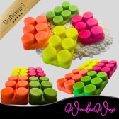Neon Duftriegel 6 x Duftwachs Kreise